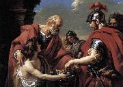 VERNET, Claude-Joseph Belisarius oil on canvas
